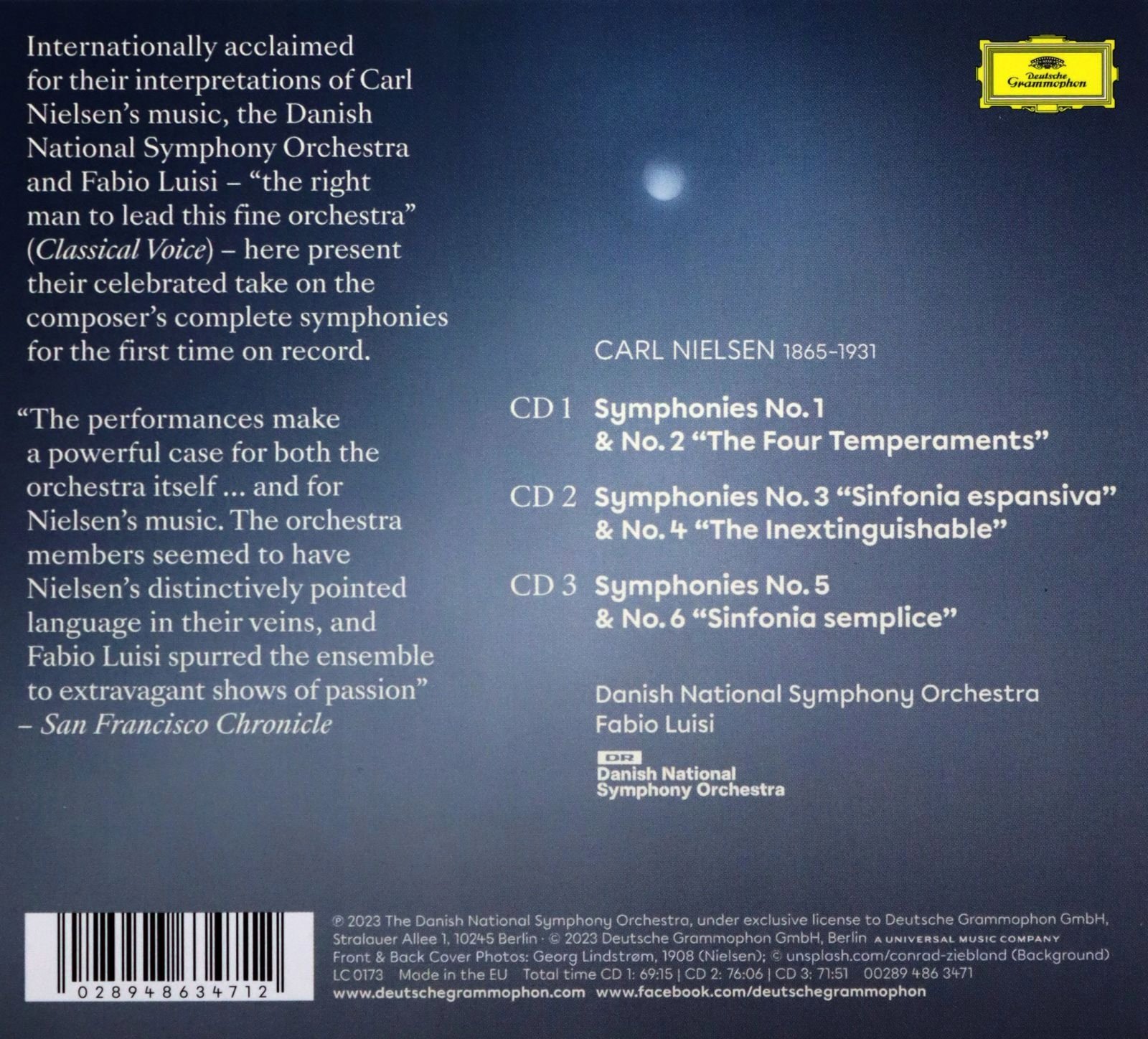 Carl Nielsen: The Symphonies – Danish National Symphony Orchestra ...