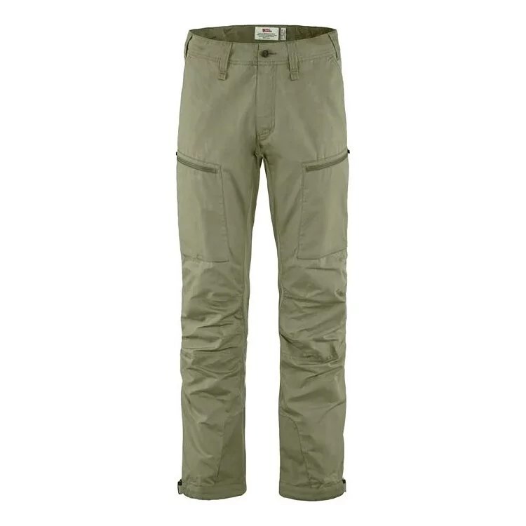 瑞典 Fjallraven Abisko Lite Trekking Trousers 拼接彈性長褲 男 # FR82890R-622 淺橄欖