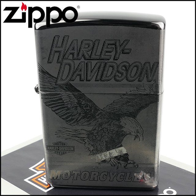 ◆斯摩客商店◆【ZIPPO】美系~Harley-Davidso n-哈雷-4面連續雷射雕刻加工打火機NO.48360