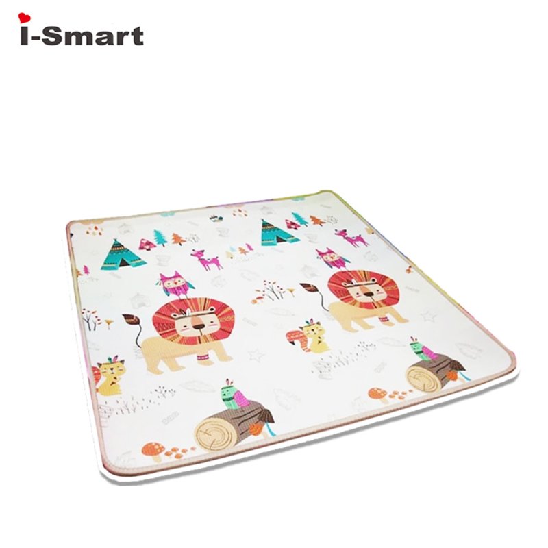 i-smart 兒童安全地墊 XPE爬行墊 雙面圖案 (148x145cm/加厚2cm) /遊戲墊