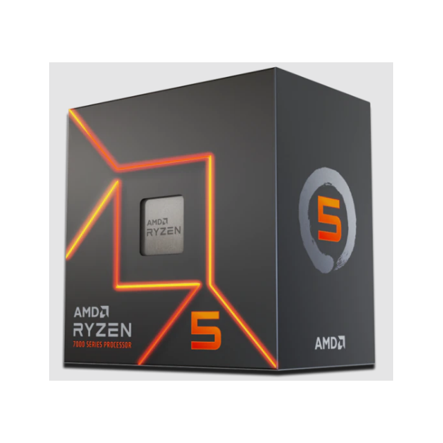 AMD Ryzen 5 -7600 3.8GHz 6核心 中央處理器(CPU) ( 100-100001015BOX )