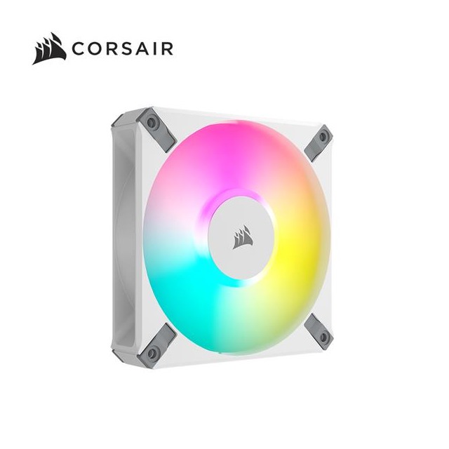海盜船 CORSAIR AF120 RGB ELITE 白色機殼風扇-單入
