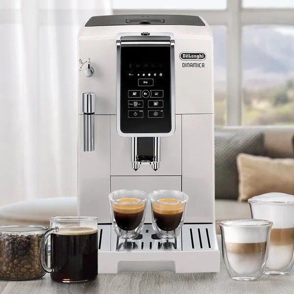 【Hook's嚴選】全自動義式咖啡機 冰咖啡愛好首選 (ECAM350.20.W)