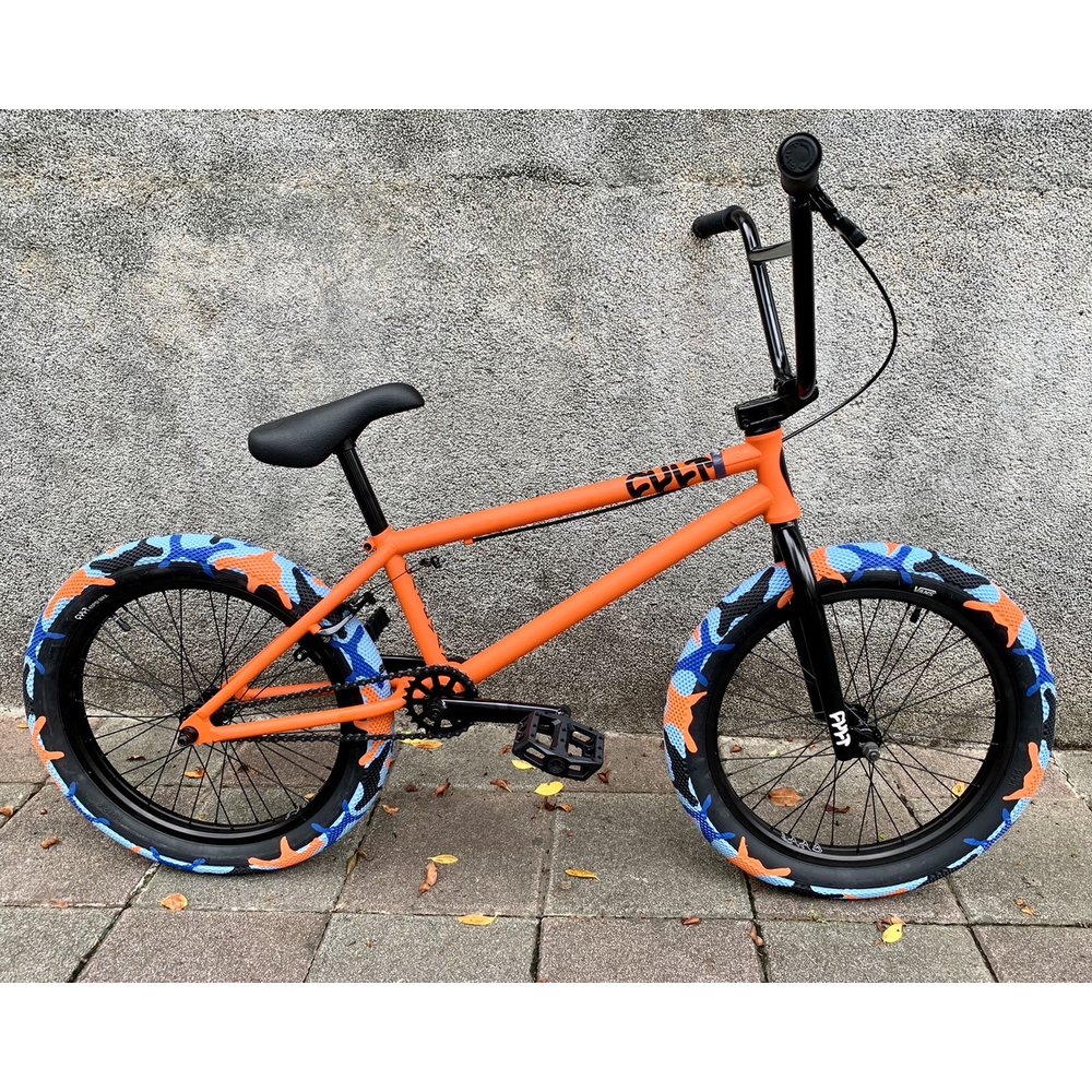 BMX 極限單車 特技單車 美國人氣品牌CULT CREW BMX 型號GATEWAY 消光橘色 極限運動