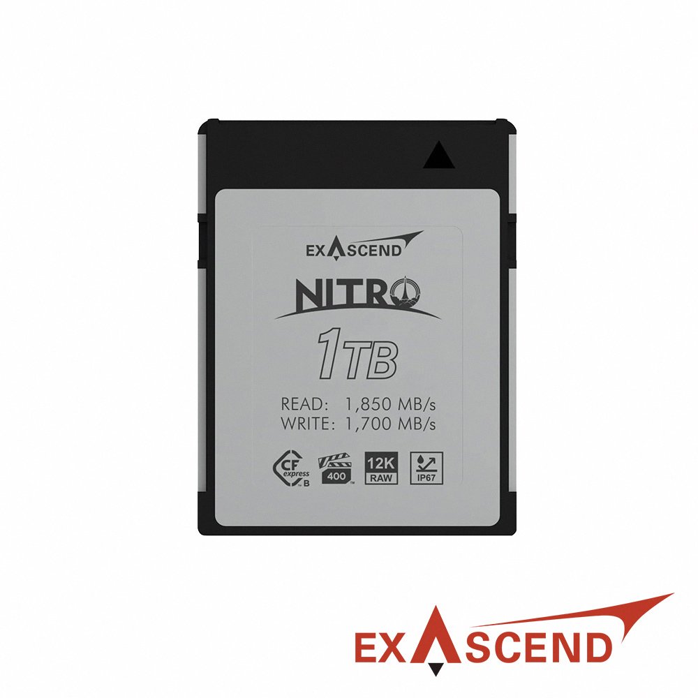 Exascend Nitro CFexpress Type B 1TB 高速記憶卡