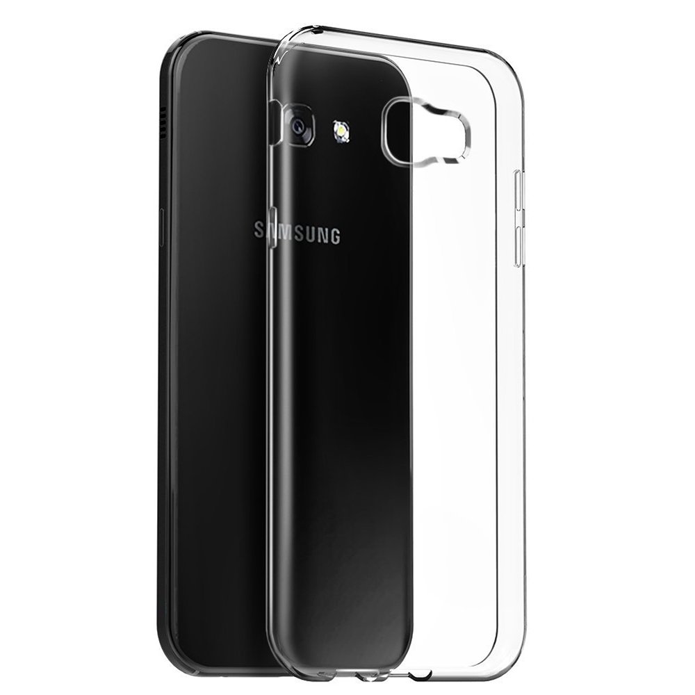 Samsung Galaxy A5 2017/A7 2017 晶亮透明 TPU 高質感軟式手機殼/保護套 光學紋理設計防指紋
