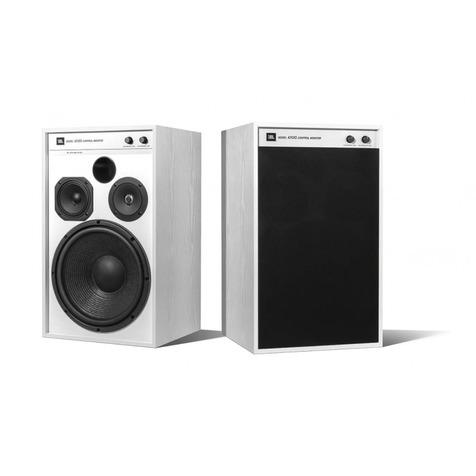 JBL 4312G Studio Monitor Ghost Edition 全球白色限量 喇叭