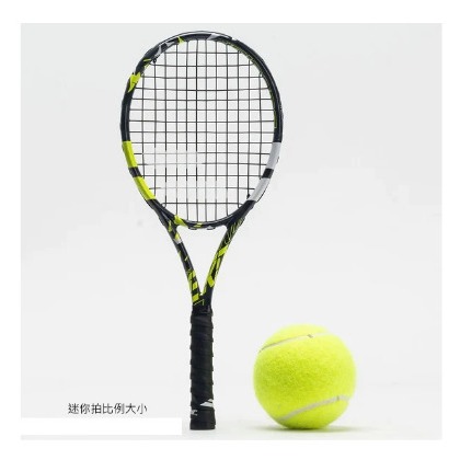 【曼森體育】Babolat Mini Tennis Racket 迷你網球拍 Pure Aero 僅25.4cm 收藏
