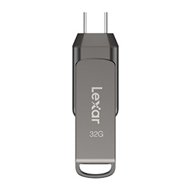 Lexar 雷克沙 D400 32GB USB 3 . 1 Type - C 雙頭隨身碟