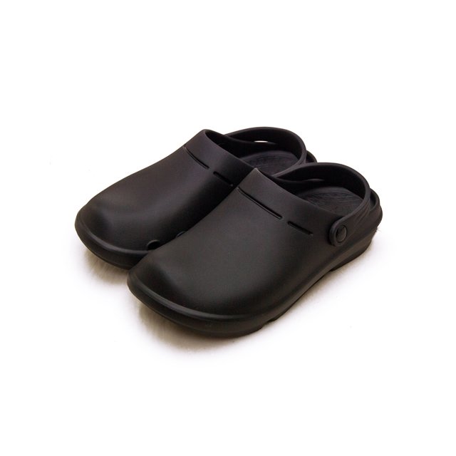 【DIADORA】迪亞多那 輕量兩穿式包頭護趾厚底涼拖鞋 台灣製造 黑 71305 男