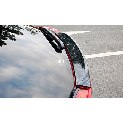 【車王汽車精品百貨】豐田 Toyota CHR C-HR 碳纖維紋 中尾翼 壓尾翼 改裝尾翼 定風翼 導流板
