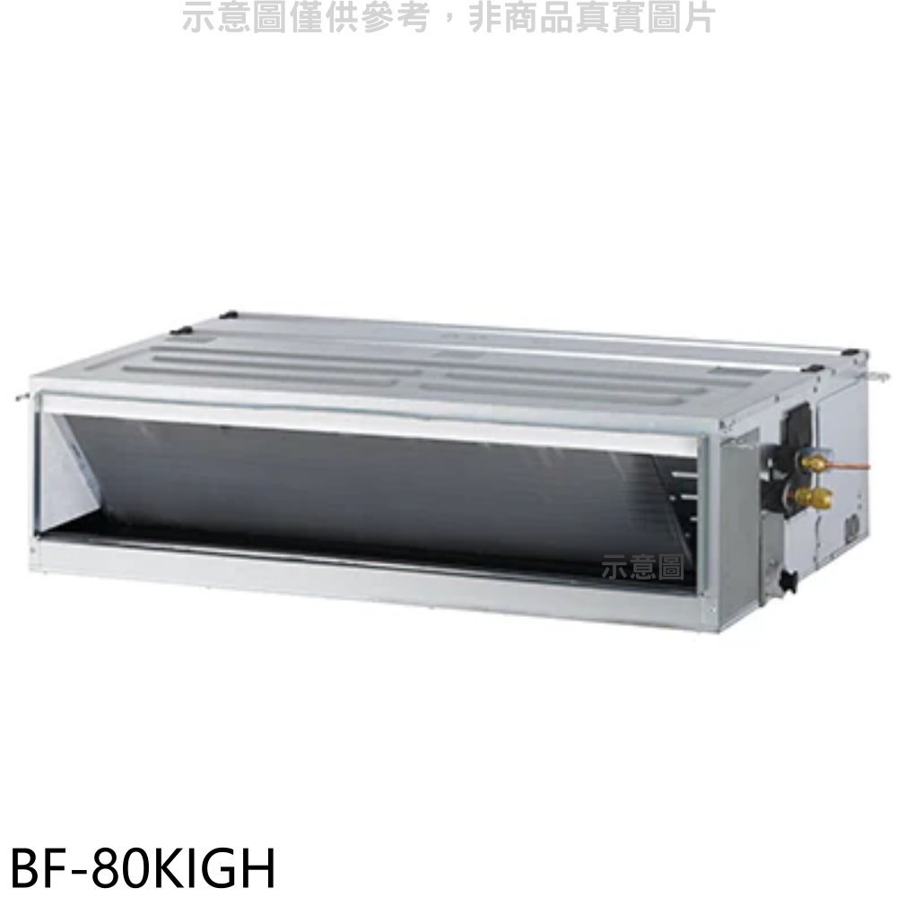 《可議價》華菱【BF-80KIGH】變頻冷暖負壓式吊隱式分離式冷氣內機(無安裝)