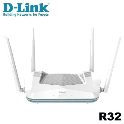【MR3C】含稅公司貨 D-Link 友訊 R32 AX3200 Wi-Fi 6 雙頻 智能無線 路由器