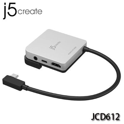 【MR3C】含稅 j5 create JCD612 iPad Pro 11吋/12.9吋專用 7合1 多功能擴充 集線器