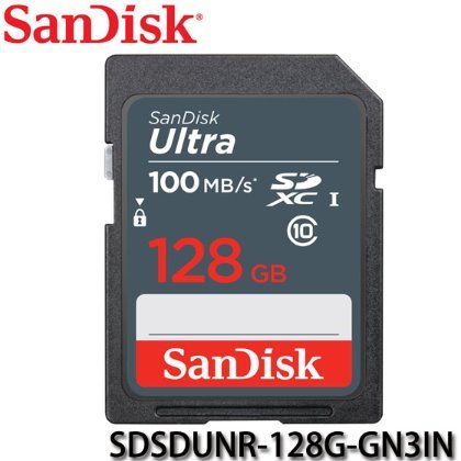 【MR3C】含稅公司貨 SanDisk Ultra SD SDXC 128G 128GB 100MB/s 記憶卡