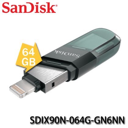 【MR3C】含稅公司貨 SanDisk iXpand 64G 64GB Flash Drive Flip 翻轉隨身碟 2色
