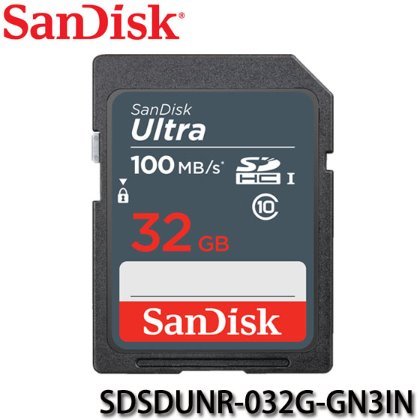 【MR3C】含稅公司貨 SanDisk Ultra SD SDHC 32GB 32G 100MB/s 記憶卡