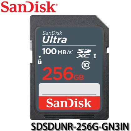 【MR3C】含稅公司貨 SanDisk Ultra SD SDXC 256GB 256G 100MB/s 記憶卡