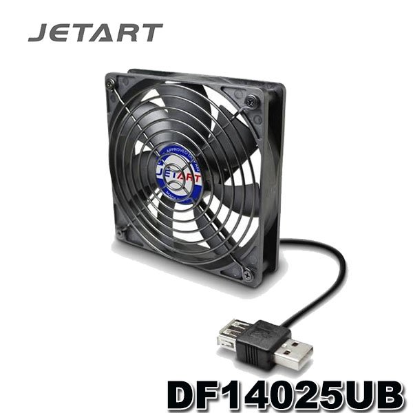 【MR3C】含稅附發票 JETART DF14025UB 14公分 USB 5V直流風扇