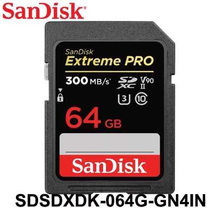 【MR3C】請先問貨況 含稅公司貨 300MB/s SanDisk Extreme Pro SD 64G 64GB SDXC 高速 記憶卡