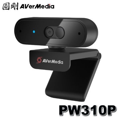 【MR3C】限量 含稅 AverMedia圓剛 PW310P 1080p 高畫質自動變焦網路攝影機