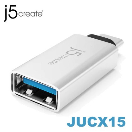 【MR3C】含稅 j5 create JUCX15 Type-C公轉USB3.0母OTG充電&amp;傳輸轉接頭
