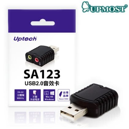 【MR3C】含稅附發票 UPMOST 登昌恆 Uptech SA123 USB音效卡