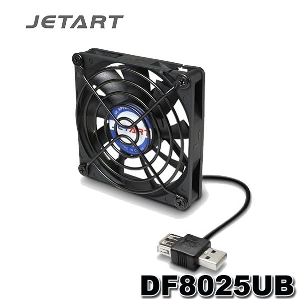 【MR3C】含稅附發票 JETART DF8025UB 8公分 USB 5V直流風扇