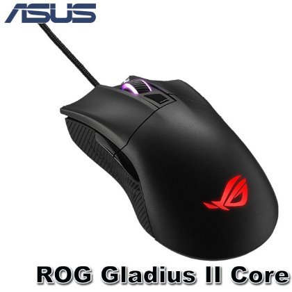 【MR3C】限量 含稅附發票 ASUS 華碩 ROG Gladius II Core 電競滑鼠 有線光學滑鼠