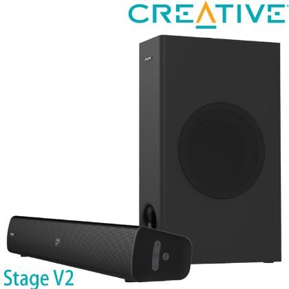 【MR3C】含稅公司貨 CREATIVE 創新未來 Stage V2 家庭劇院 桌上型 藍牙 喇叭