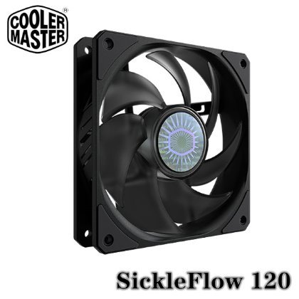 【MR3C】含稅 CoolerMaster SickleFlow 120 12公分風扇 散熱風扇 鐮刀扇(無光) MFX-B2NN-18NPK-R1