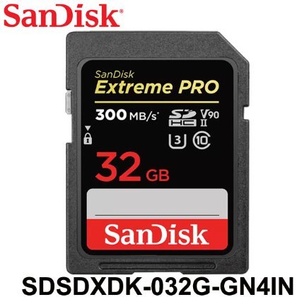 【MR3C】缺貨 含稅公司貨 SanDisk Extreme Pro SD SDHC 32GB 32G 300MB/s 記憶卡