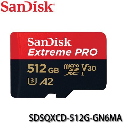 【MR3C】含稅公司貨 SanDisk Extreme Pro Micro SD 512GB 200MB/s 512g 記憶卡