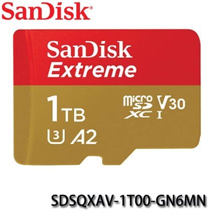 【MR3C】含稅公司貨 SanDisk 1TB Extreme Micro SD SDXC 1T 190MB/s U3 V30