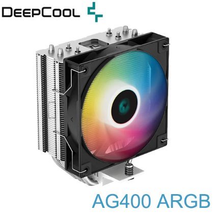 【MR3C】含稅附發票 DeepCool 九州風神 AG400 ARGB 黑色 CPU散熱器