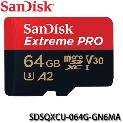 【MR3C】含稅公司貨 SanDisk Extreme Pro Micro SD 64GB 200MB/s 記憶卡