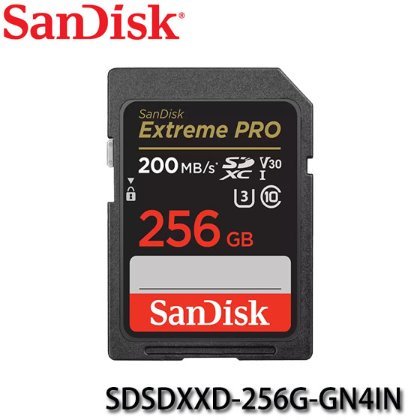 【MR3C】含稅公司貨 SanDisk Extreme Pro SD 256GB 256G 200MB/s 記憶卡