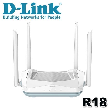 【MR3C】含稅 D-Link 友訊 R18 EAGLE PRO AI AX1800 Wi-Fi 6 雙頻 無線 路由器