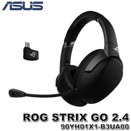 【MR3C】含稅 ASUS 華碩 ROG STRIX GO 2.4 輕量化無線電競耳機 耳罩式耳機麥克風 附收納包