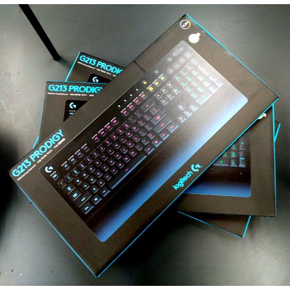 【MR3C】含稅 台灣公司貨 Logitech羅技 G213 PRODIGY RGB 遊戲鍵盤
