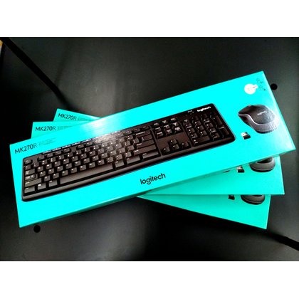 【MR3C】含稅台灣公司貨 Logitech 羅技 MK270r 無線滑鼠鍵盤組 (寄超商需拆外盒)