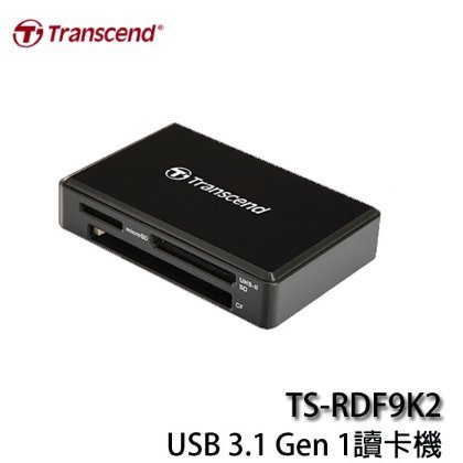 【MR3C】含稅附發票 USB 3.1 新版 創見 F9 RDF9 USB 3.1 UHS-II讀卡機 TS-RDF9K2