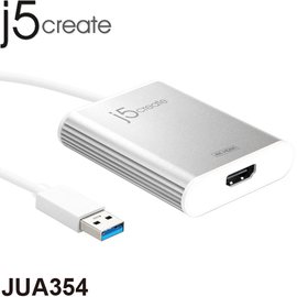 【MR3C】含稅附發票 j5 create JUA354 USB 3.0 to 4K HDMI 外接顯示卡