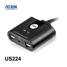 【MR3C】含稅附發票 ATEN宏正 US224 USB 2.0 2埠USB切換器 USB週邊分享裝置