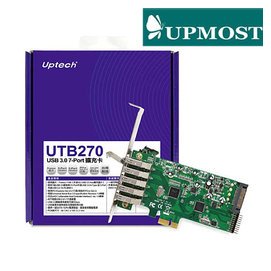 【MR3C】含稅附發票 UPMOST 登昌恆 Uptech UTB270 PCI-E USB3.0擴充卡