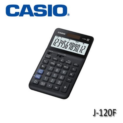 【MR3C】含稅附發票【公司貨附保卡】CASIO 卡西歐 J-120F 商用計算機 匯率 稅金計算