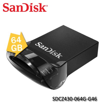 【MR3C】含稅附發票【公司貨】SanDisk Ultra Fit CZ430 64G 64GB USB3.1 隨身碟