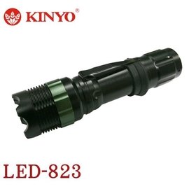 【MR3C】含稅附發票 KINYO金葉 LED-823 高亮度調光式手電筒 3段式開關可調整