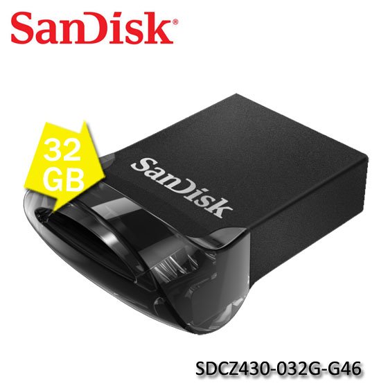 【MR3C】含稅附發票【公司貨】SanDisk Ultra Fit CZ430 32G 32GB USB3.1 隨身碟