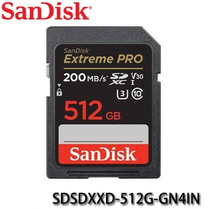 【MR3C】含稅公司貨 SanDisk Extreme Pro SD 512GB 512G 200MB/s 記憶卡